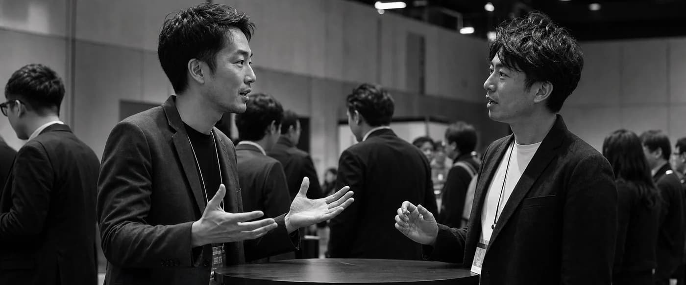 CHALLENGEを象徴する対話のイメージ